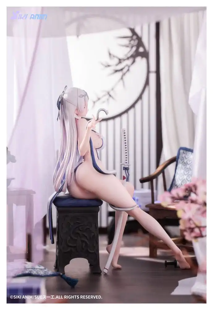 Original Character PVC Socha 1/7 The Color of the Blue - White Snake Deluxe Edition 20 cm produktová fotografia