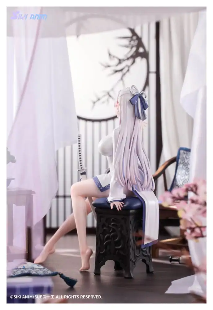 Original Character PVC Socha 1/7 The Color of the Blue - White Snake Deluxe Edition 20 cm produktová fotografia