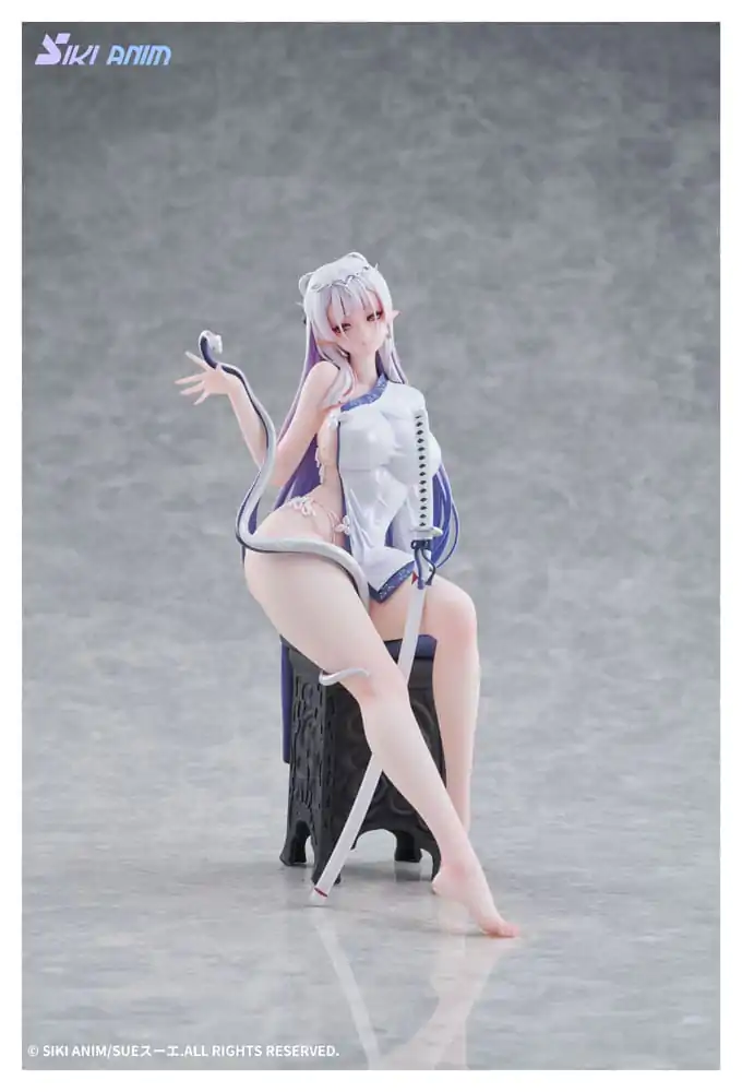 Original Character PVC Socha 1/7 The Color of the Blue - White Snake Normal Edition 20 cm produktová fotografia