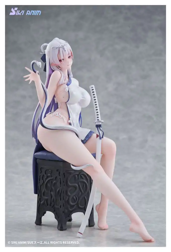 Original Character PVC Socha 1/7 The Color of the Blue - White Snake Normal Edition 20 cm produktová fotografia