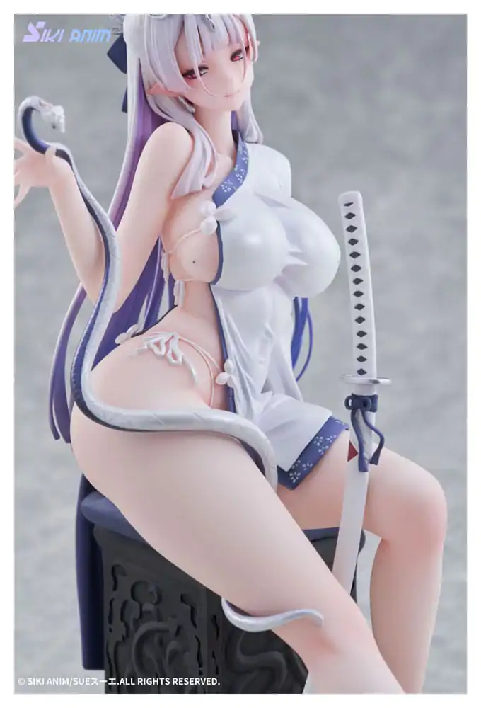 Original Character PVC Socha 1/7 The Color of the Blue - White Snake Normal Edition 20 cm produktová fotografia