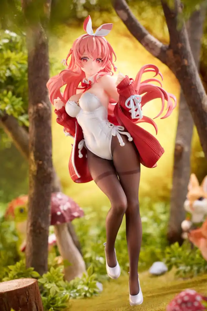 Original Character PVC 1/7 Biela Králik Ilustrovaná Rosuuri Deluxe Verzia 24 cm produktová fotografia