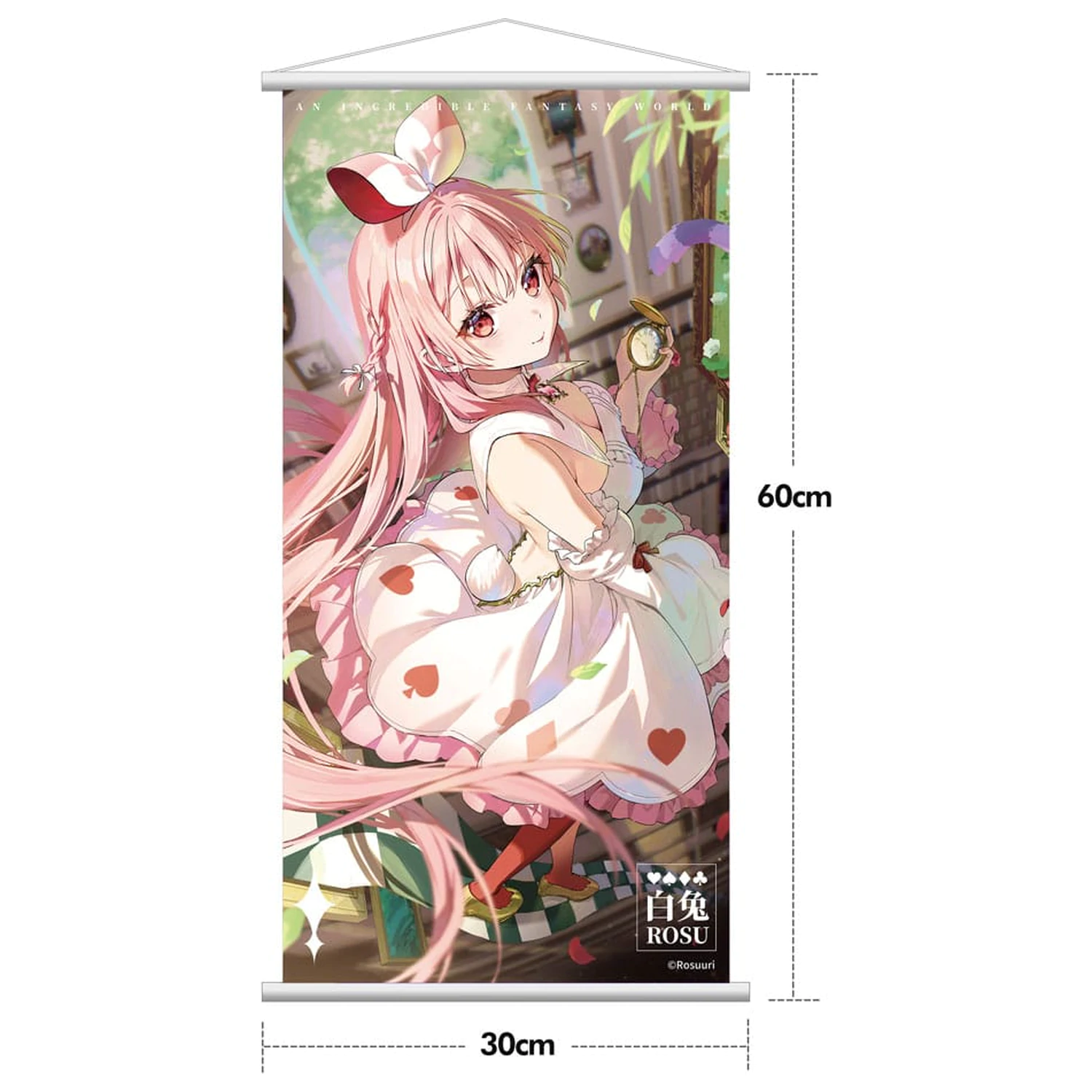 Original Character PVC Socha 1/7 White Rabbit Rosu Wonderland Ver. Illustrated by Rosuuri Deluxe Edition 29 cm produktová fotografia