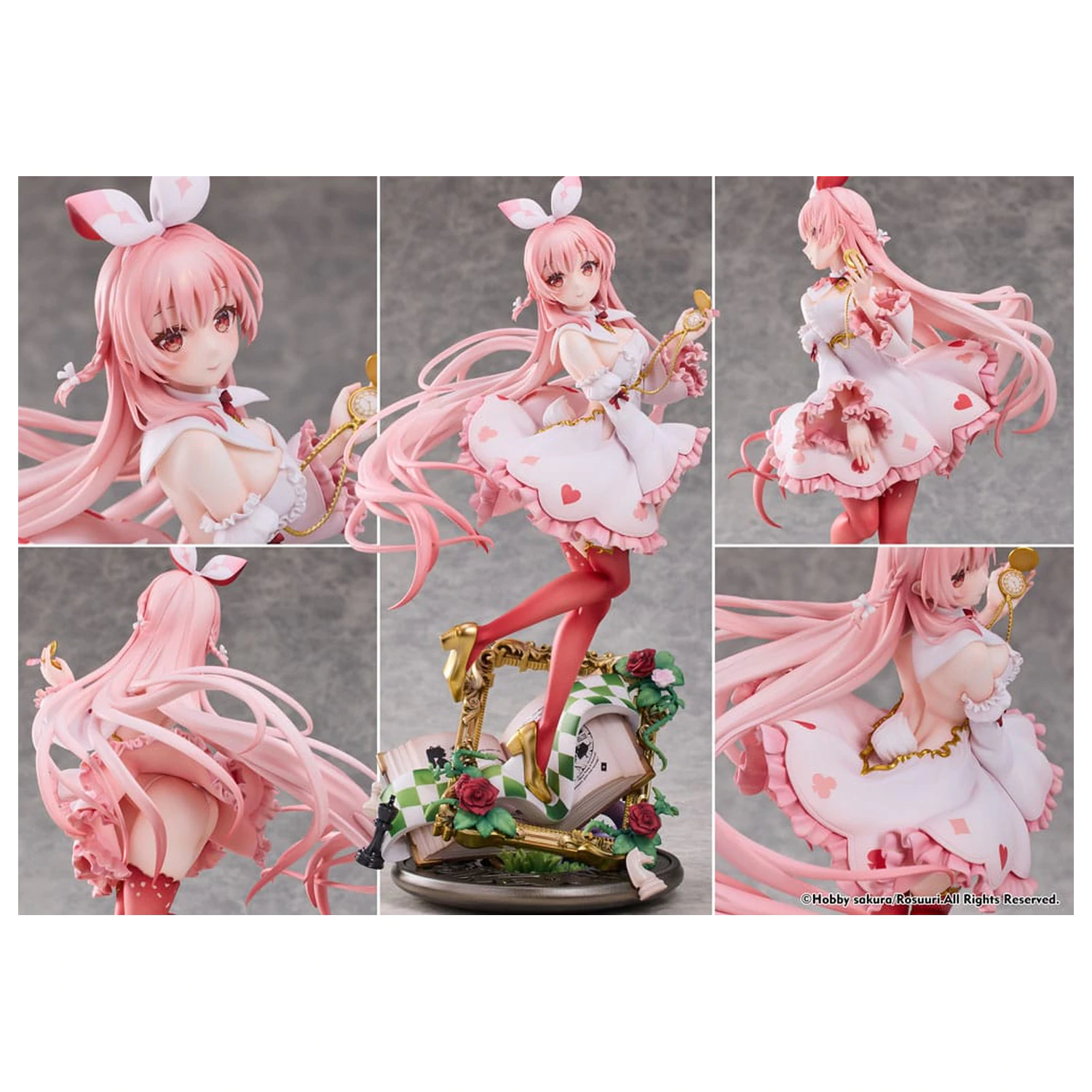 Original Character PVC Socha 1/7 White Rabbit Rosu Wonderland Ver. ilustroval Rosuuri 29 cm produktová fotografia