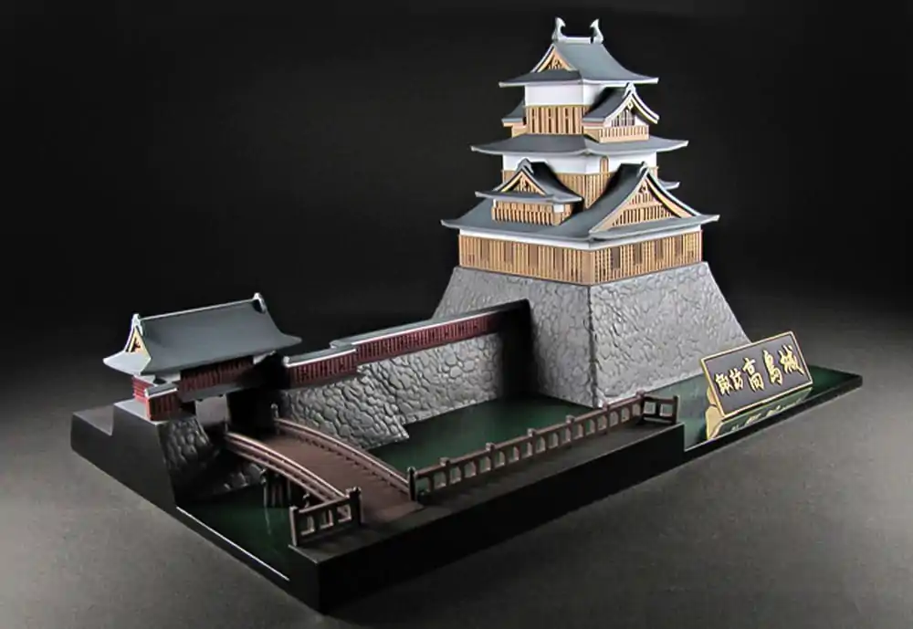 Original Character 1/80 Plastiková stavebnica 1/200 Suwa Takashima Castle (re-run) 15 cm produktová fotografia