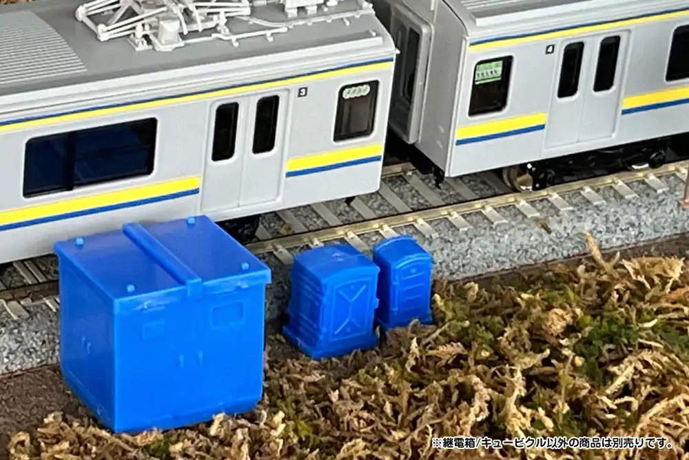 Original Character 1/80 Plastikový Model Kit 1/80 Pop Another World Series Relay box/Cubicle Modrá 3 cm produktová fotografia