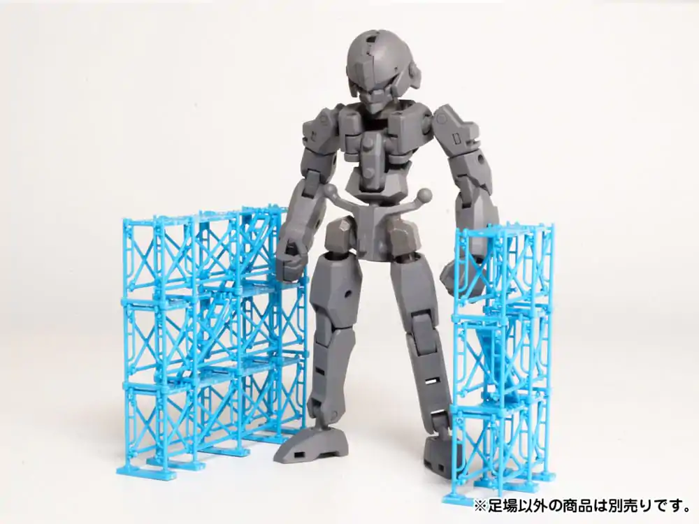 Original Character 1/80 Plastiková modelová stavebnica Pop Another World Series ASHIBA Blue 7 cm produktová fotografia