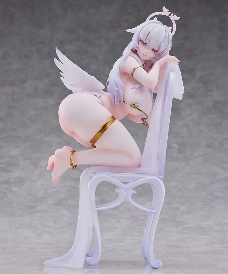Original Character Socha 1/6 Pure White Angel-chan Tapestry Set Edition 27 cm produktová fotografia
