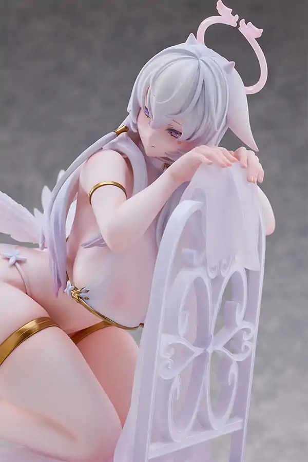 Original Character Socha 1/6 Pure White Angel-chan Tapestry Set Edition 27 cm produktová fotografia