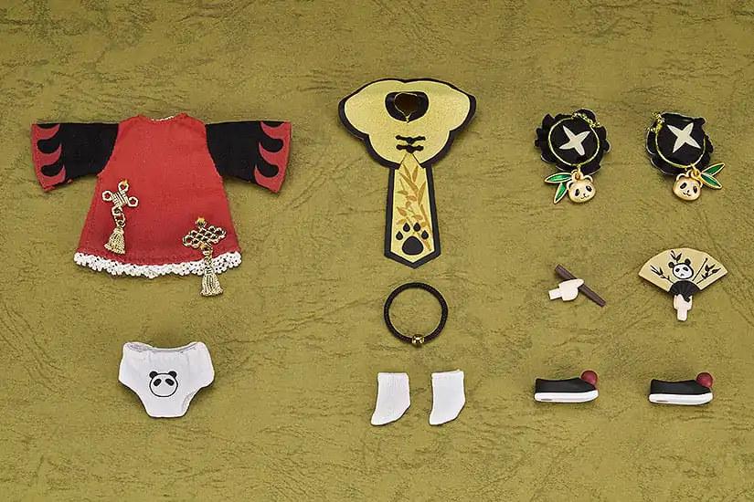 Originálne doplnky pre figúrky Nendoroid Doll, súprava oblečenia: Panda Hot Pot v čínskom štýle - Star Anise produktová fotografia