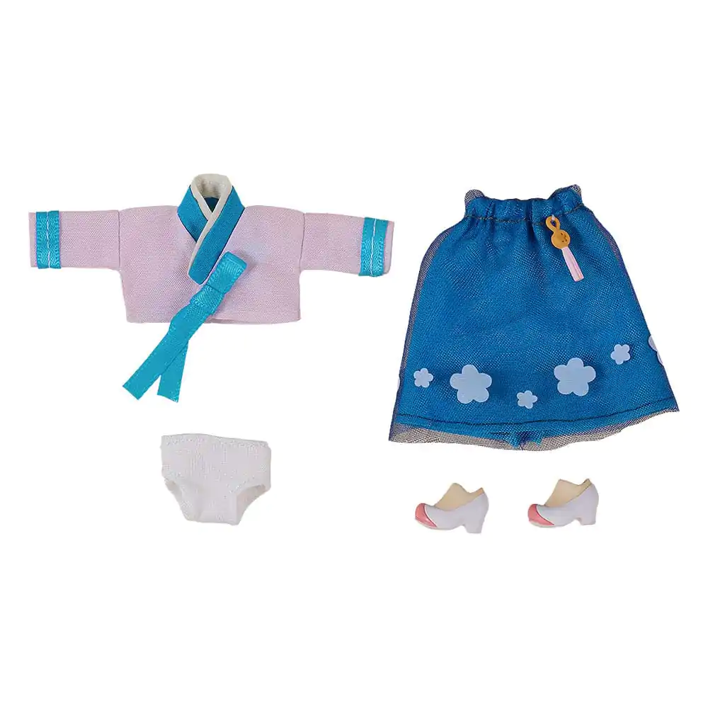 Originálne Character Doplnky pre Nendoroid Doll figúrky Outfit Set: World Tour Korea - Girl (Blue) produktová fotografia