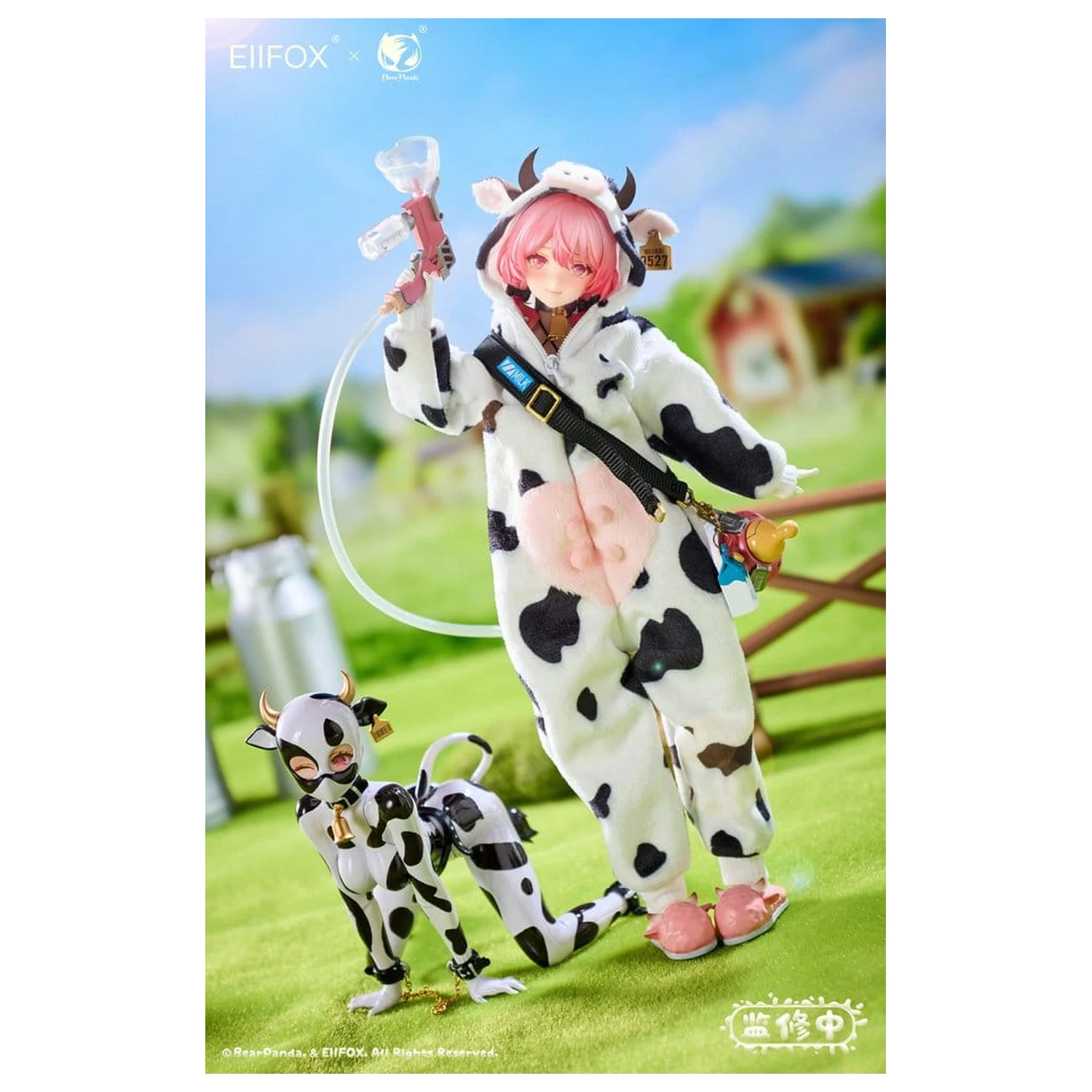 Originálna akčná figúrka postavy 1/8 Eiifox & BearPanda Nyuugyuu Momo 21 cm produktová fotografia