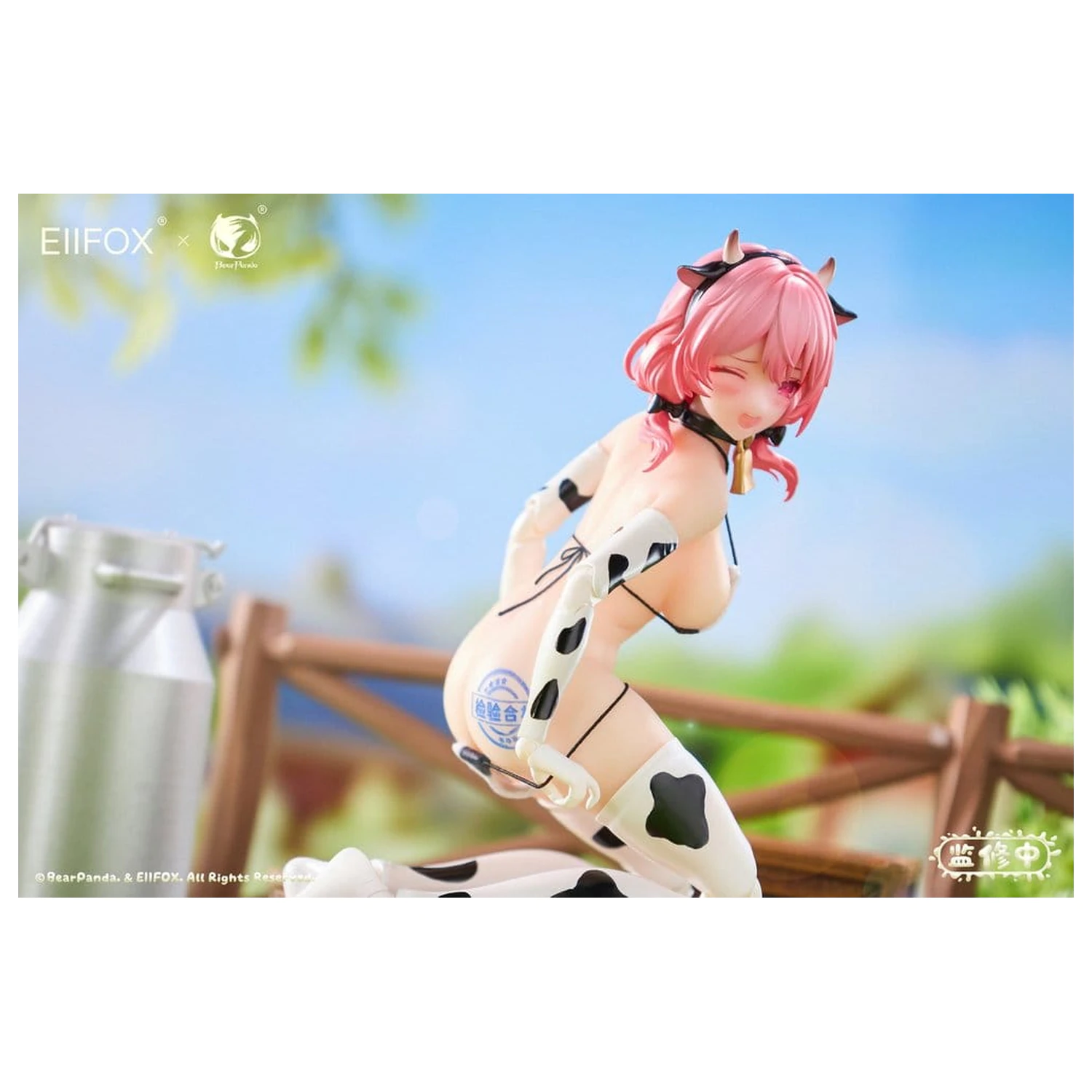 Originálna akčná figúrka postavy 1/8 Eiifox & BearPanda Nyuugyuu Momo 21 cm produktová fotografia