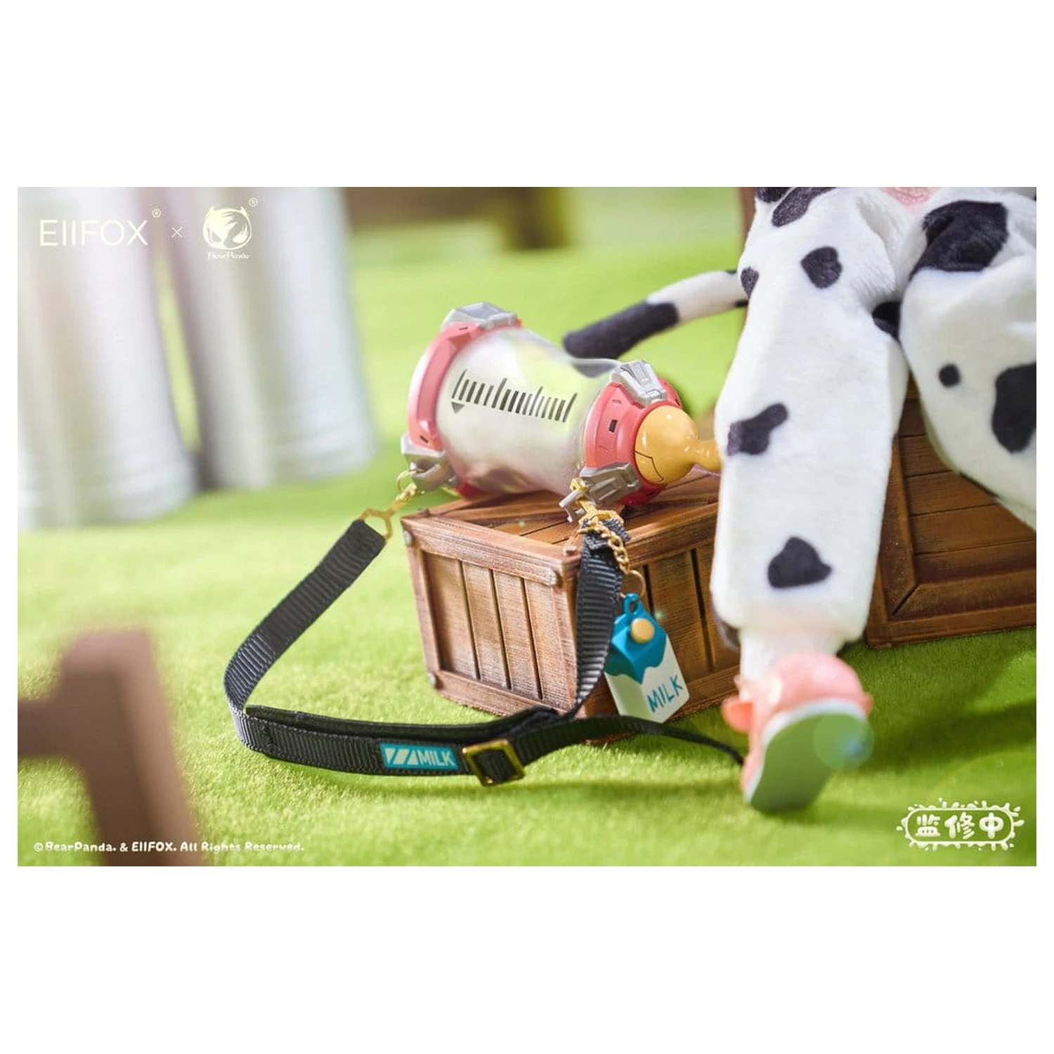 Originálna akčná figúrka postavy 1/8 Eiifox & BearPanda Nyuugyuu Momo 21 cm produktová fotografia