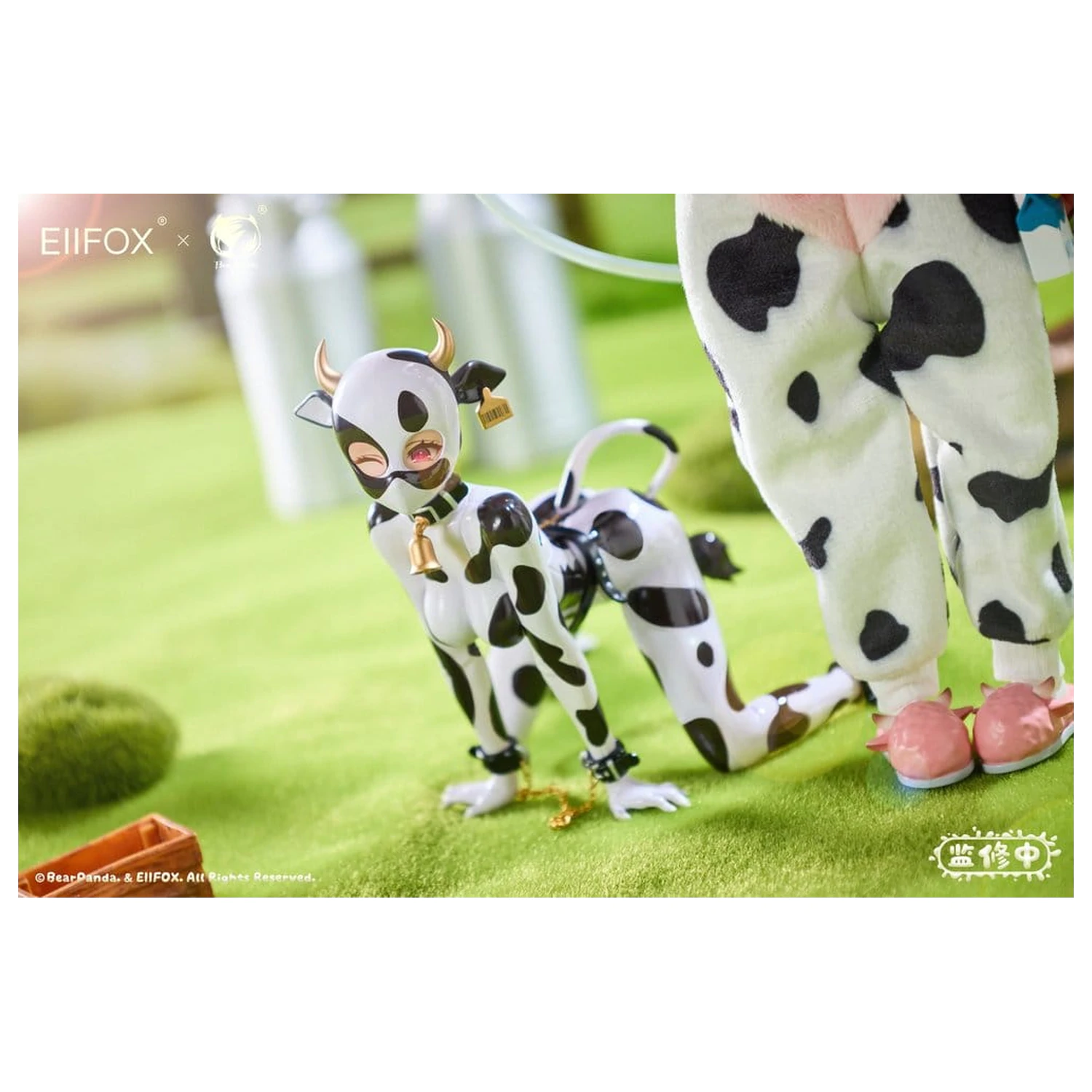 Originálna akčná figúrka postavy 1/8 Eiifox & BearPanda Nyuugyuu Momo 21 cm produktová fotografia
