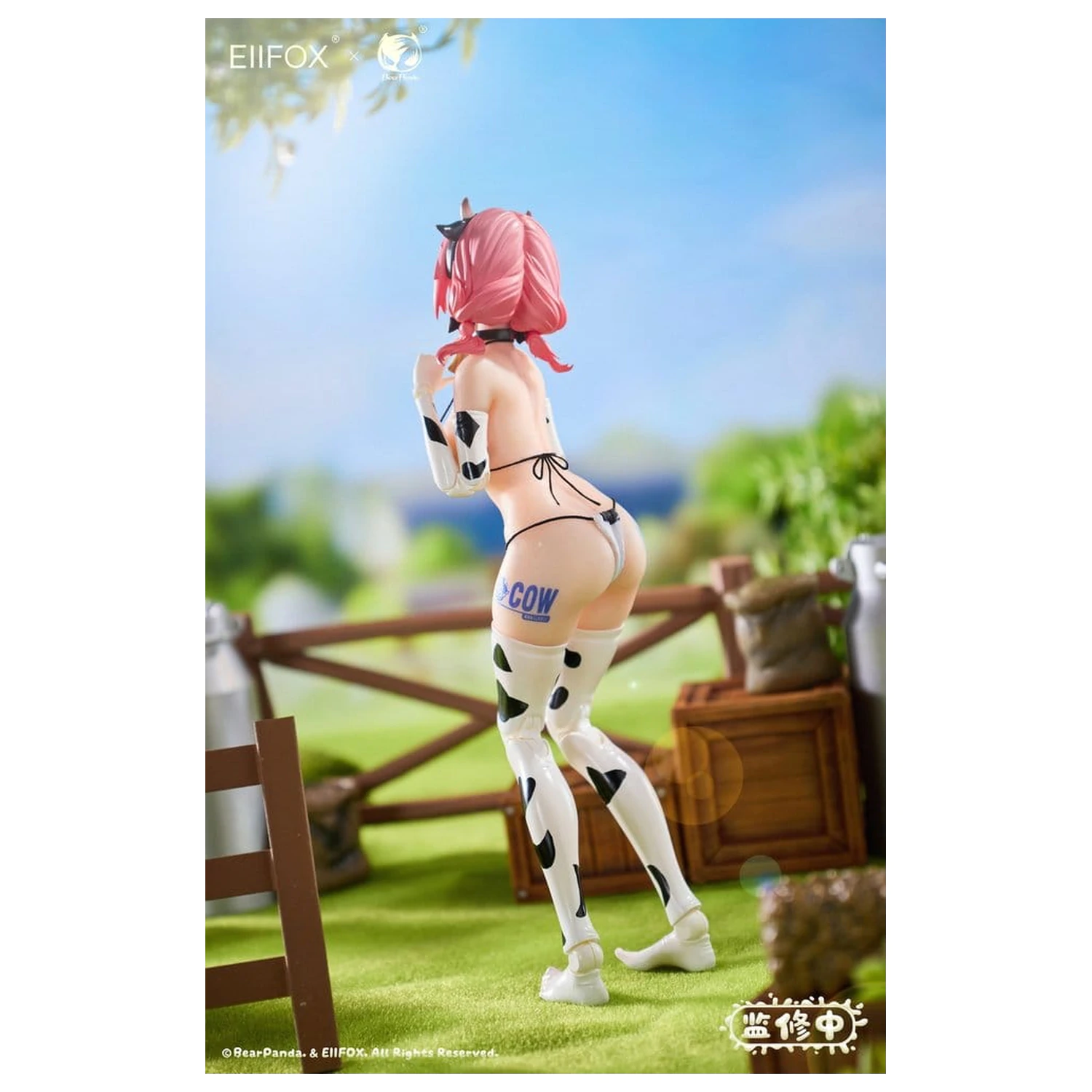 Originálna akčná figúrka postavy 1/8 Eiifox & BearPanda Nyuugyuu Momo 21 cm produktová fotografia