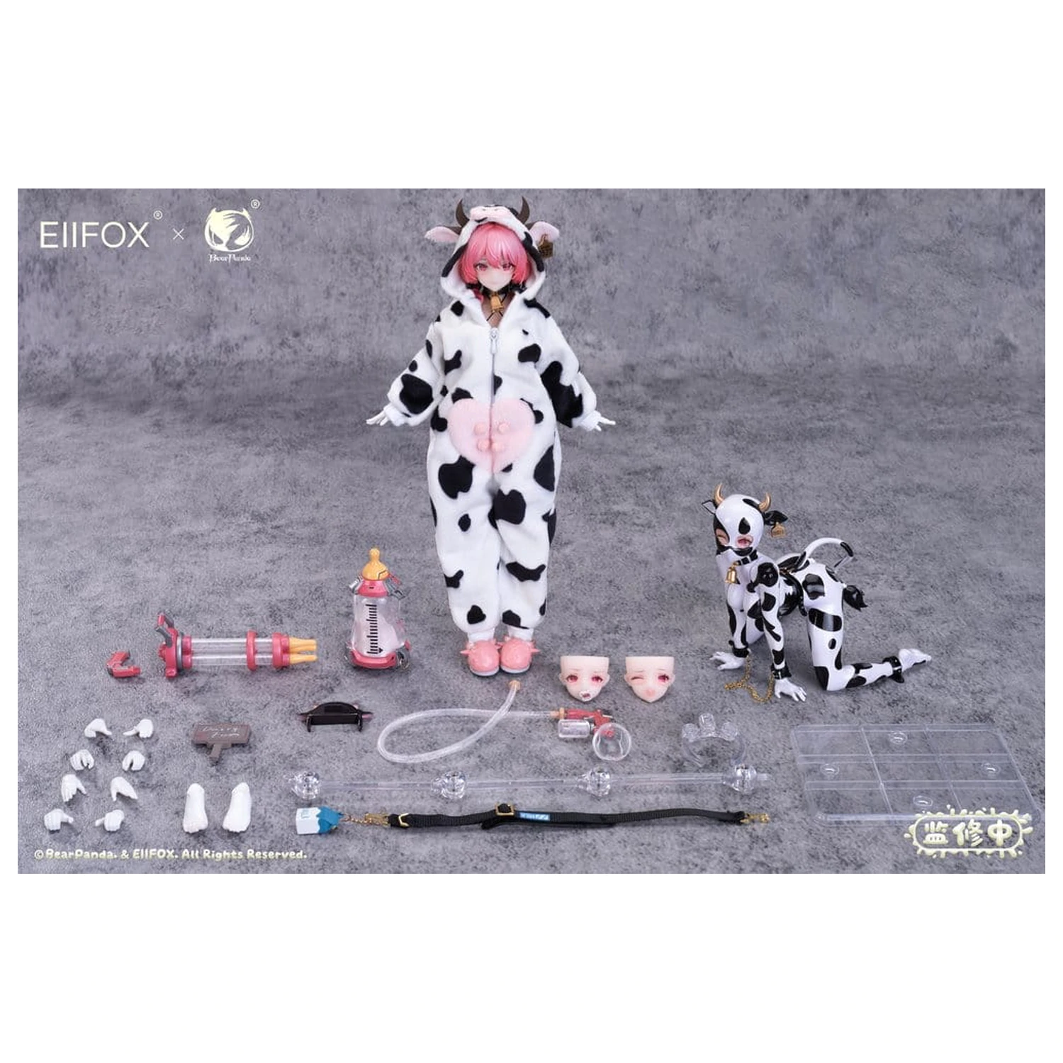 Originálna akčná figúrka postavy 1/8 Eiifox & BearPanda Nyuugyuu Momo 21 cm produktová fotografia