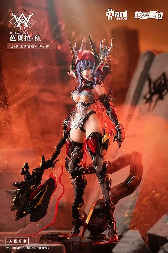 Original Character Plastiková stavebnica modelu Alloy Articulated Assemblable Model Thunderbolt-Barbera Red 21 cm produktová fotografia