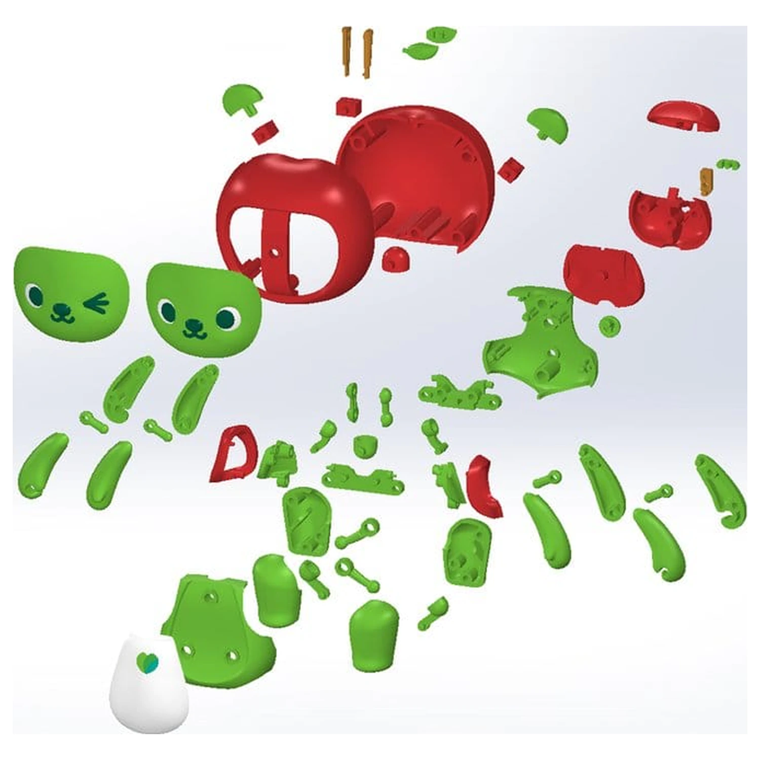 Original Character Plastový Model Kit Arukuma 10 cm produktová fotografia