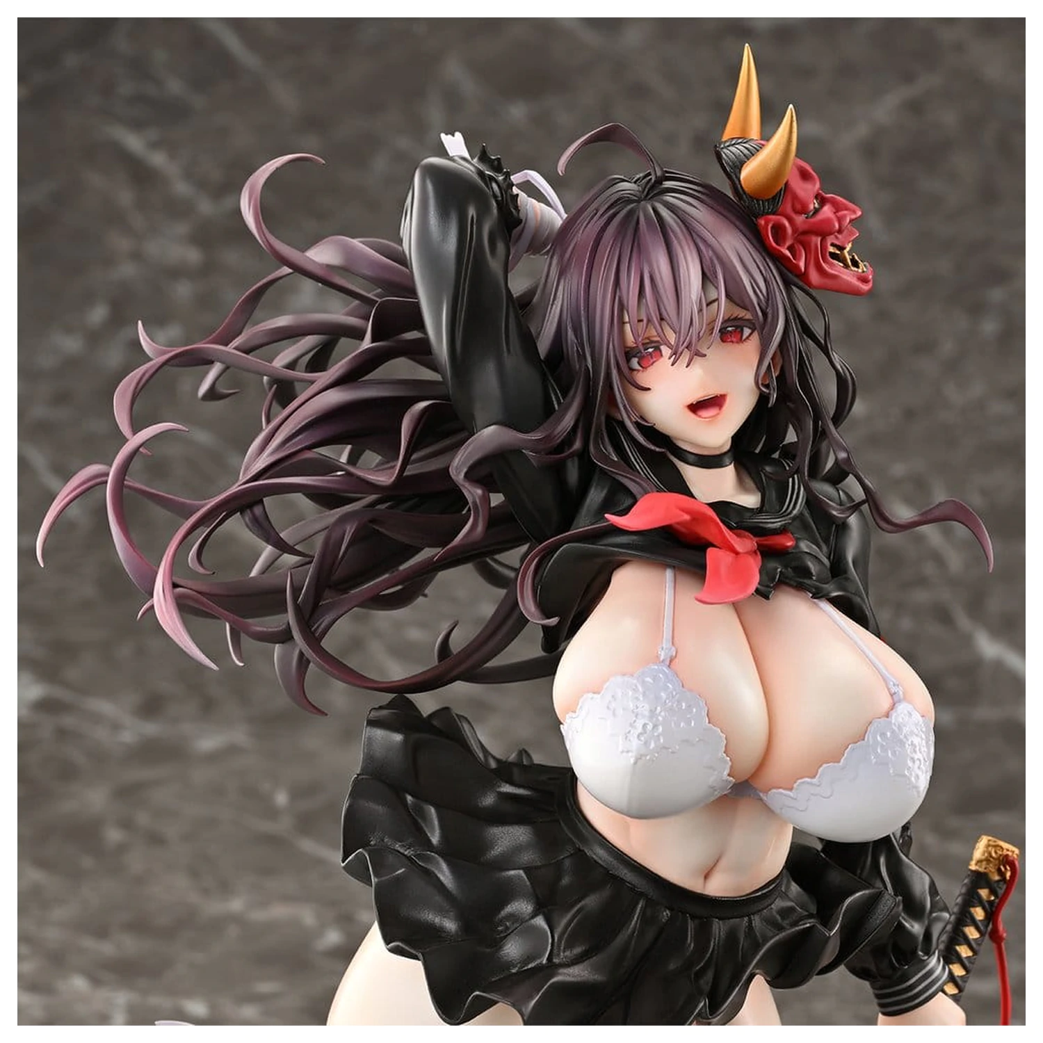 Original Character by Mataro PVC 1/6 Reika Danzaiin Demon Exorcist Student Council President socha 26 cm produktová fotografia