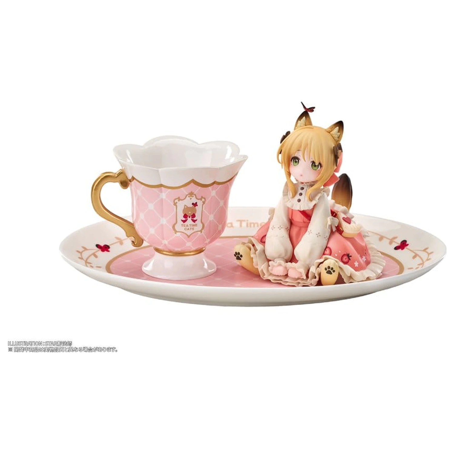 Original Character DLC Series PVC figúrka Tea Time Cats Orange Cat 10 cm produktová fotografia