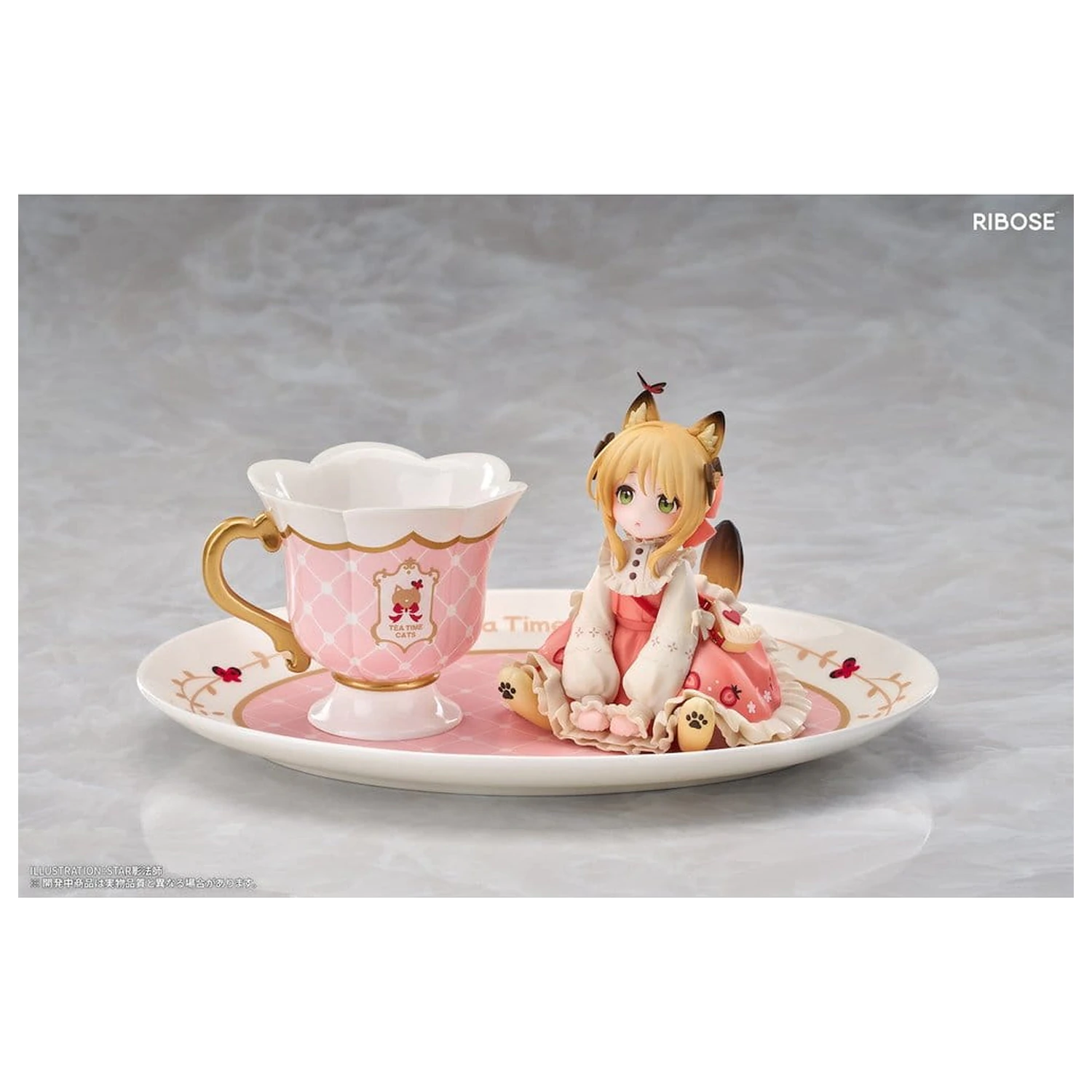 Original Character DLC Series PVC figúrka Tea Time Cats Orange Cat 10 cm produktová fotografia