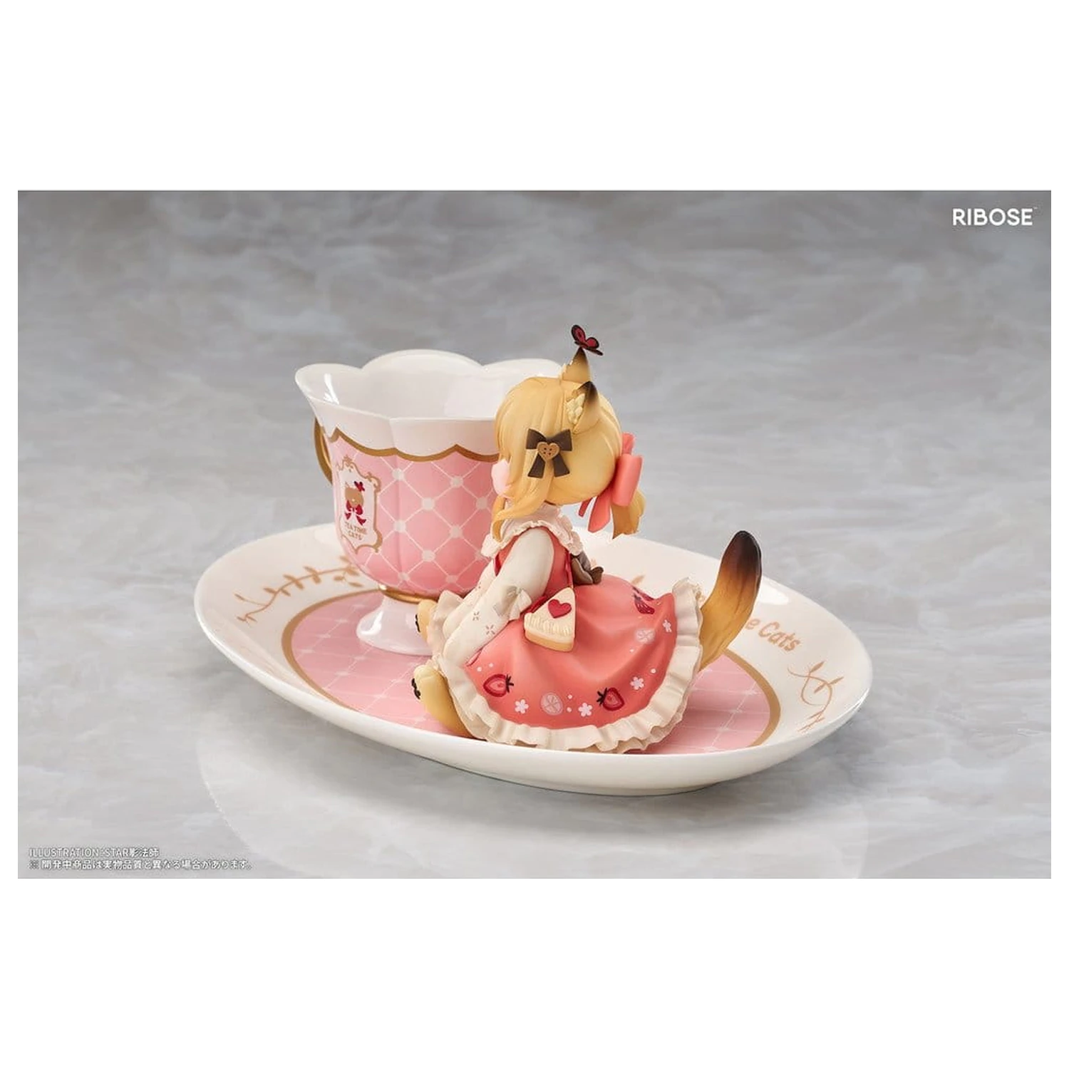 Original Character DLC Series PVC figúrka Tea Time Cats Orange Cat 10 cm produktová fotografia