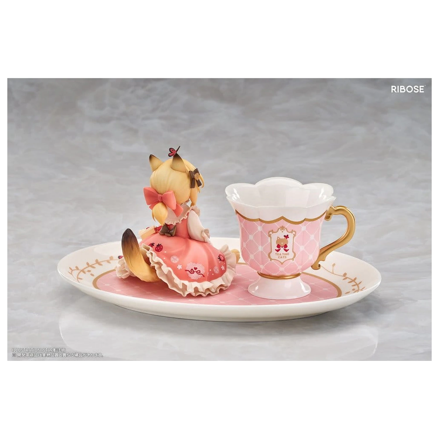 Original Character DLC Series PVC figúrka Tea Time Cats Orange Cat 10 cm produktová fotografia