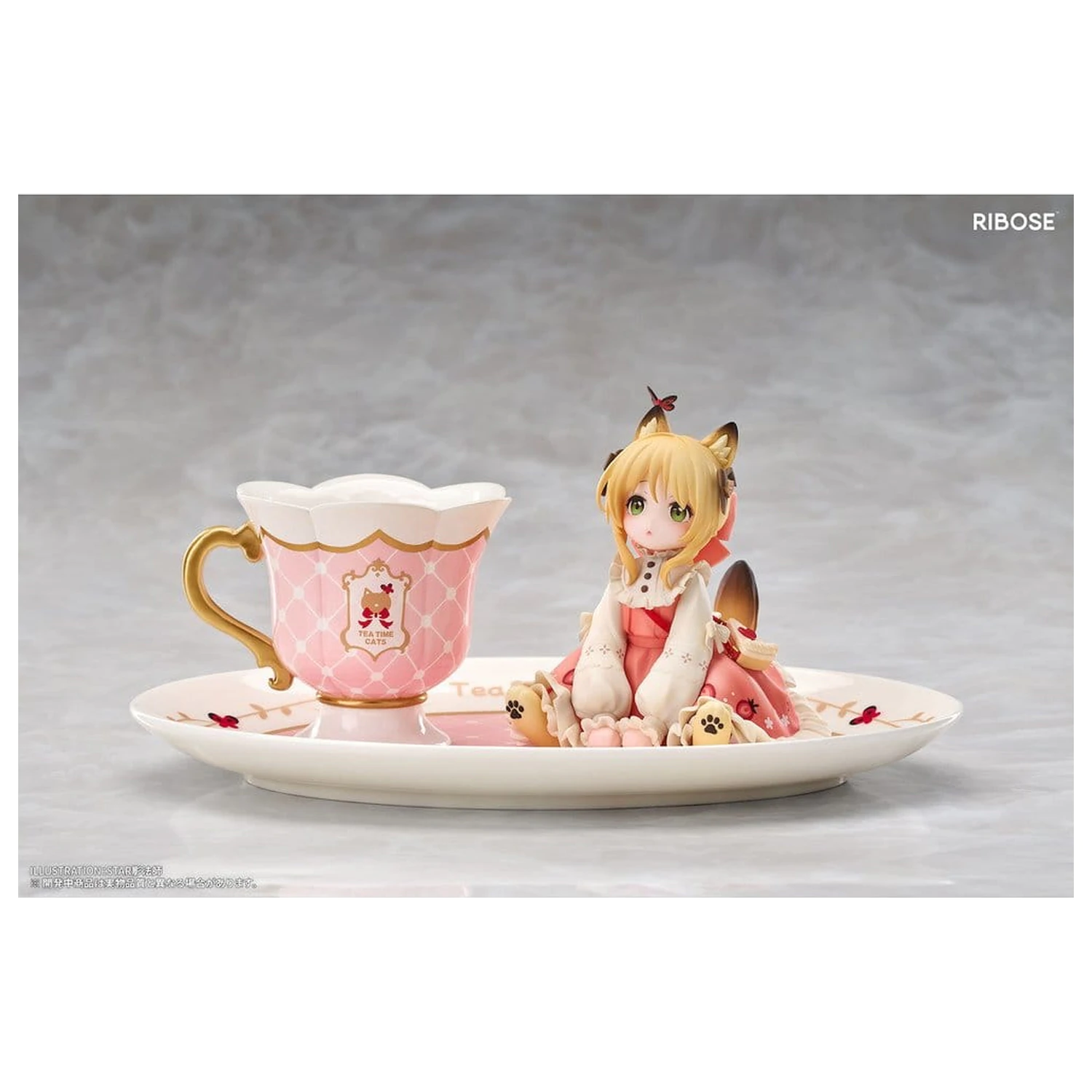 Original Character DLC Series PVC figúrka Tea Time Cats Orange Cat 10 cm produktová fotografia