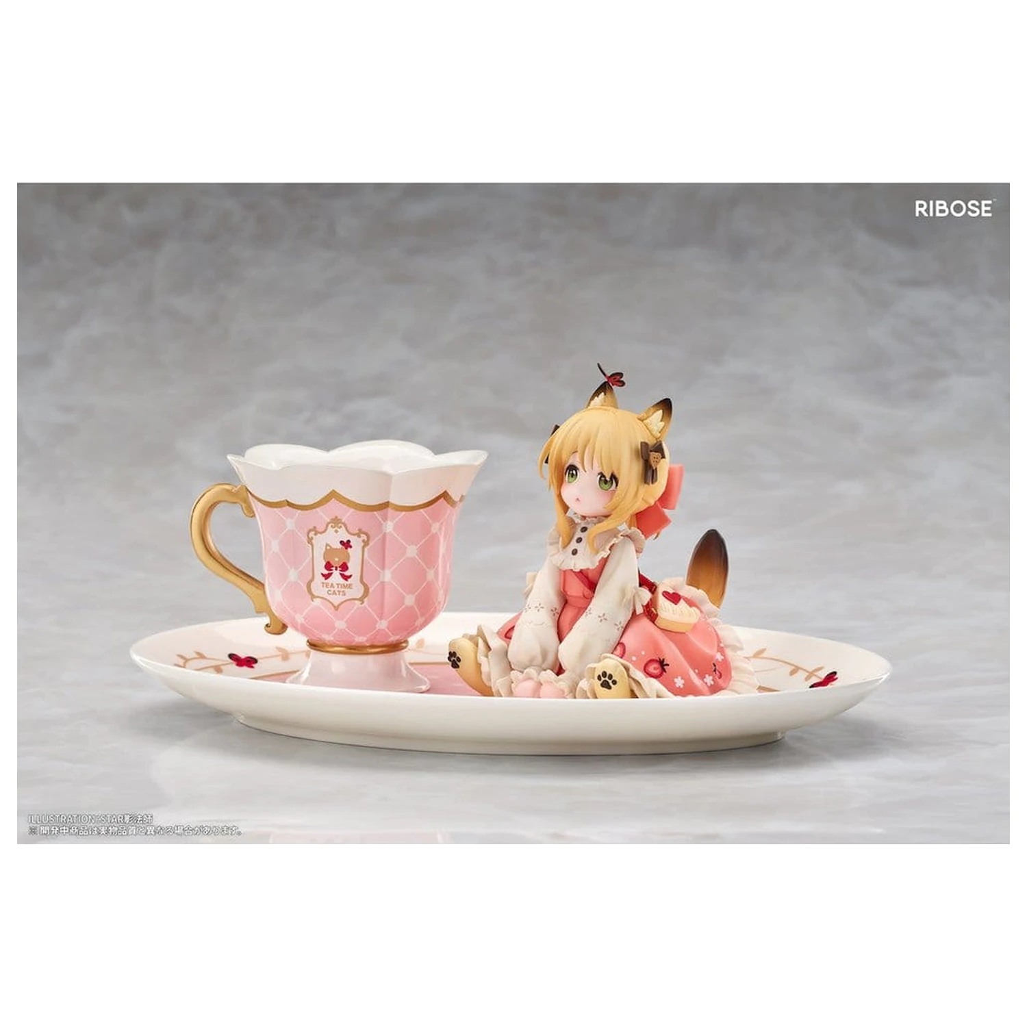 Original Character DLC Series PVC figúrka Tea Time Cats Orange Cat 10 cm produktová fotografia