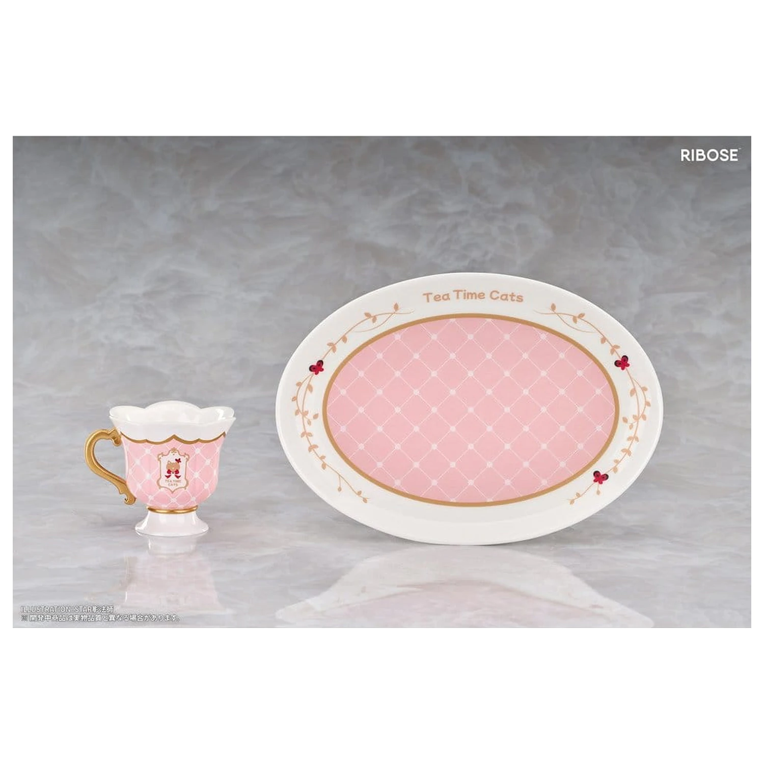 Original Character DLC Series PVC figúrka Tea Time Cats Orange Cat 10 cm produktová fotografia