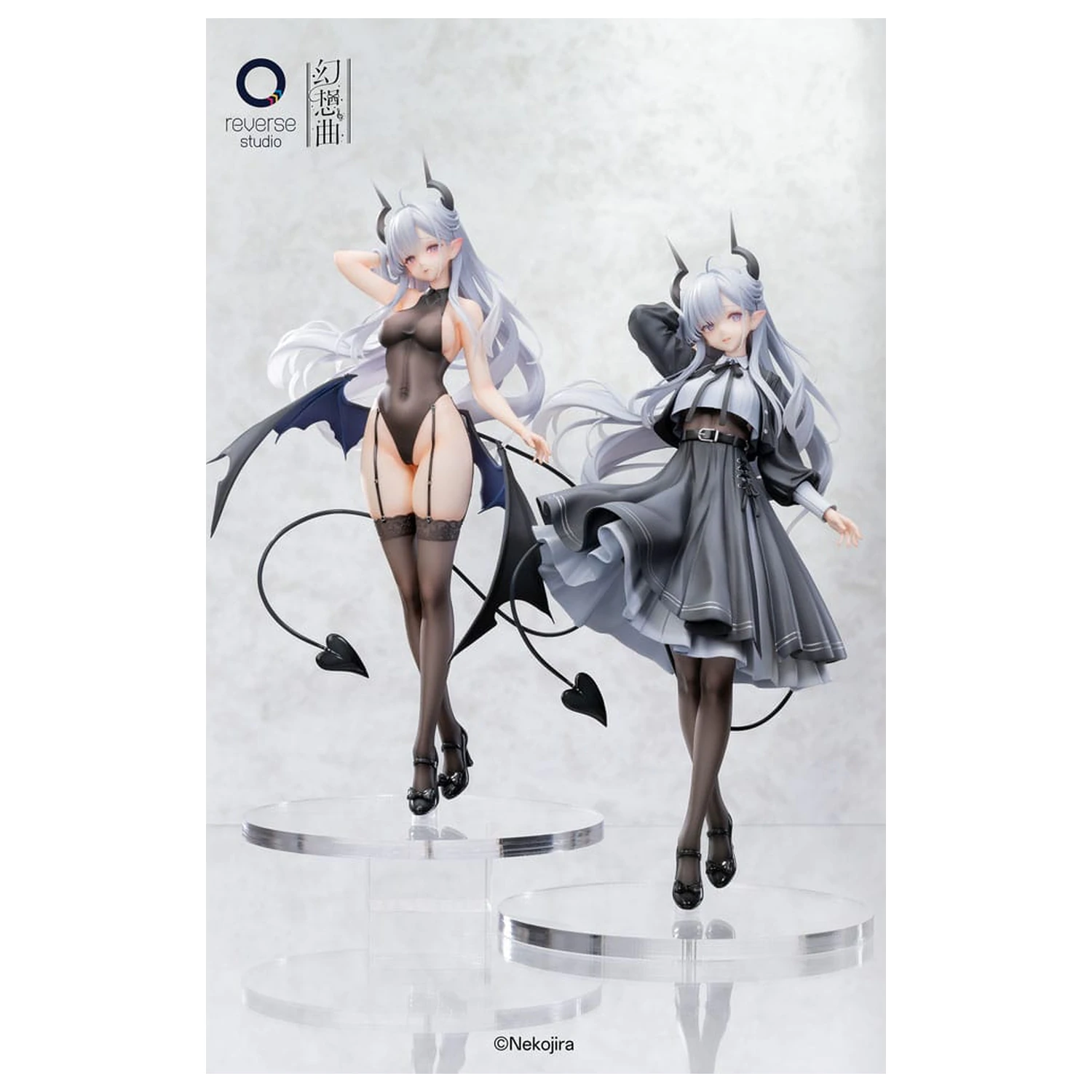 Original Character Fantasias Series Socha 1/6 set 2 Thea-chan Apprentice Succubus Ver. (Regular Outfit & Underwear Edition) 29 cm produktová fotografia