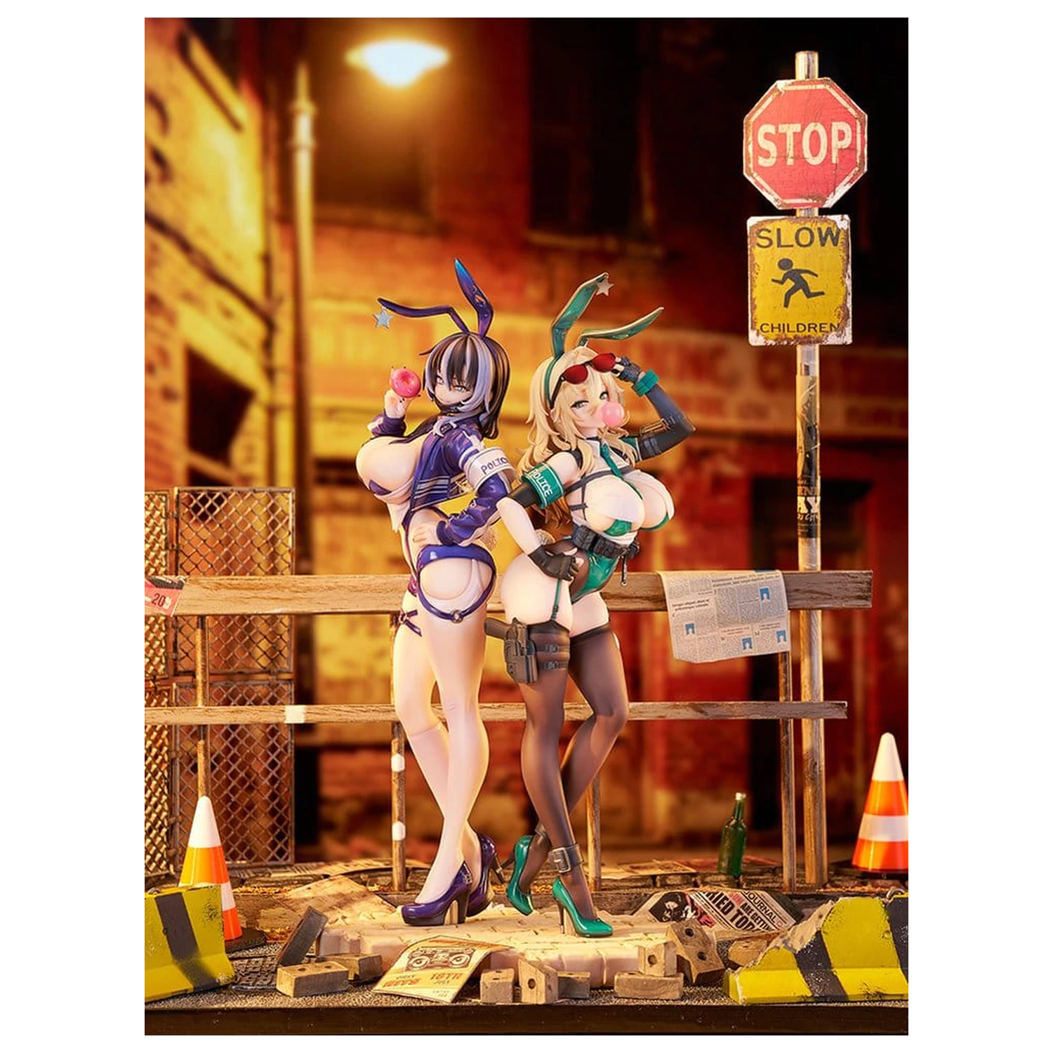 Original Character Figurka 1/6 Bunny Cops_02 Ilustrácia od CheLA77 30 cm produktová fotografia