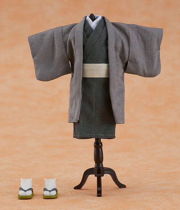 Originálny outfit pre Nendoroid bábiky: Kimono - chlapec (sivé) termékfotó