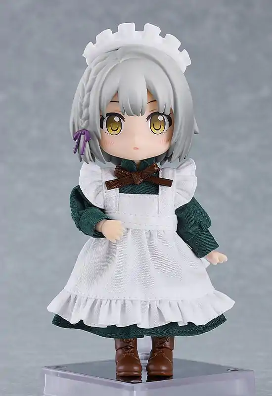 Original Character pre Nendoroid Doll Figures Set oblečenia: Maid Outfit Long (Green) produktová fotografia