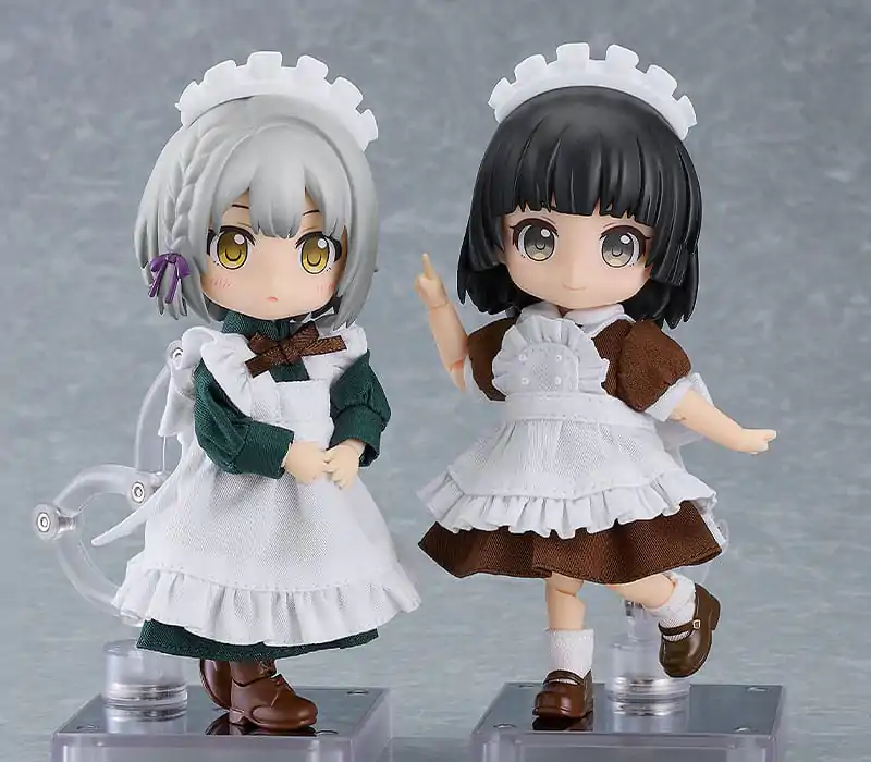Original Character pre Nendoroid Doll Figures Set oblečenia: Maid Outfit Long (Green) produktová fotografia