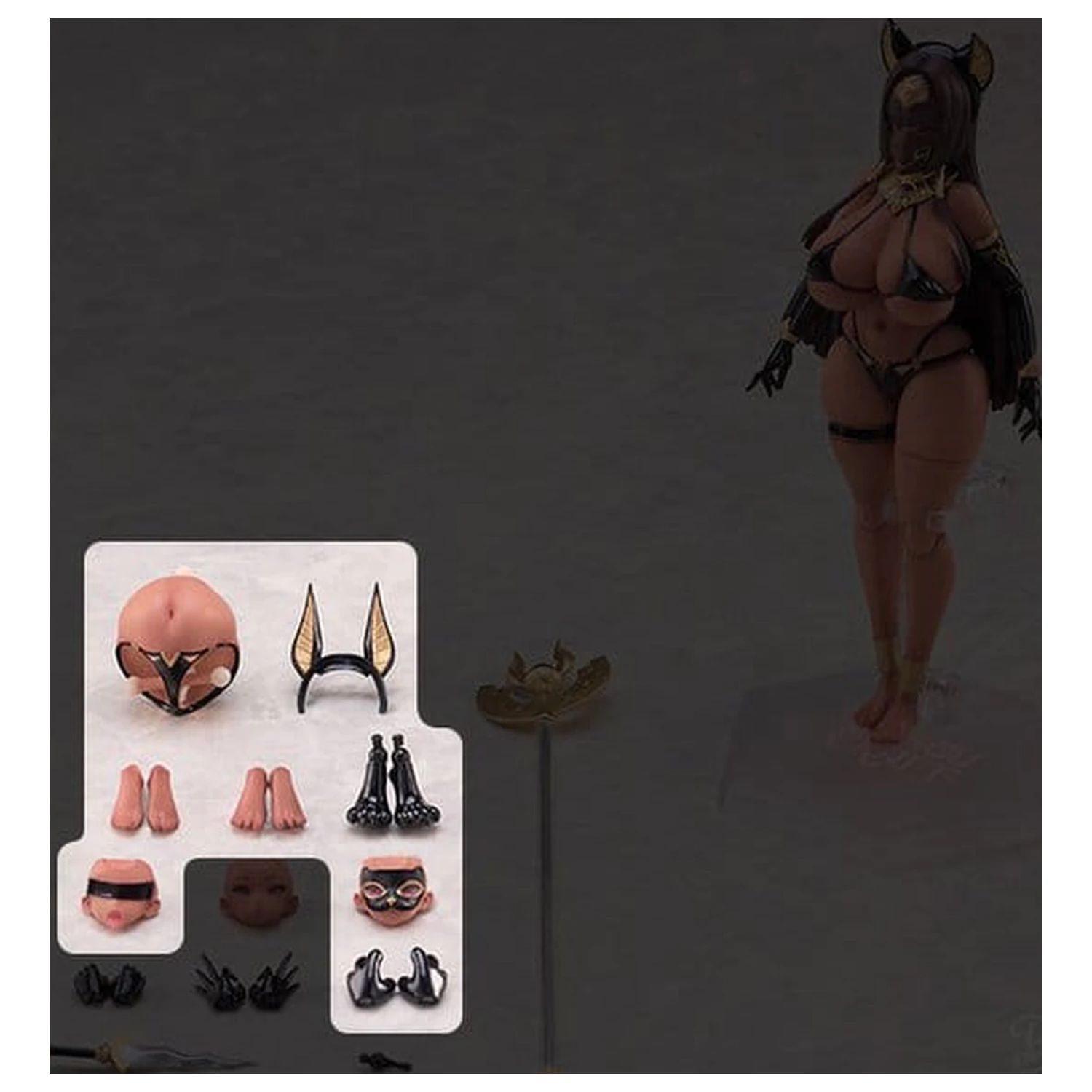 Original Character Isekai Emaki časti akčnej figúrky 1/12 Egyptská Bohyňa Bastet produktová fotografia