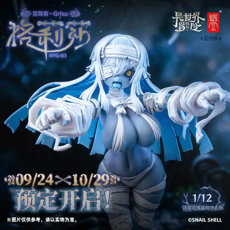 Original Character Akčná figúrka Kit 1/12 RPG-03 Zombie Girl Grisa 15 cm produktová fotografia