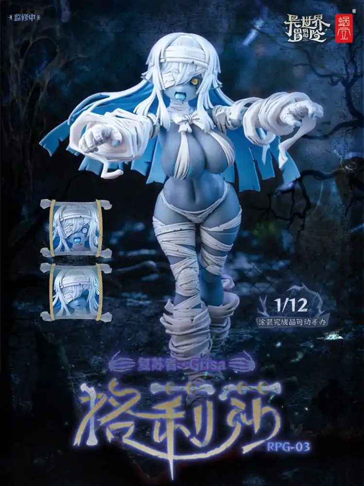 Original Character Akčná figúrka Kit 1/12 RPG-03 Zombie Girl Grisa 15 cm produktová fotografia