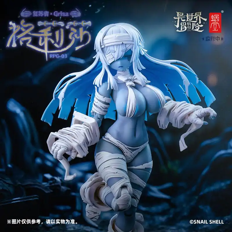 Original Character Akčná figúrka Kit 1/12 RPG-03 Zombie Girl Grisa 15 cm produktová fotografia