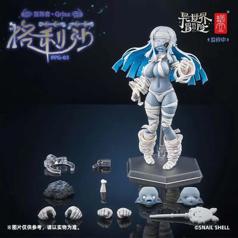 Original Character Akčná figúrka Kit 1/12 RPG-03 Zombie Girl Grisa 15 cm produktová fotografia