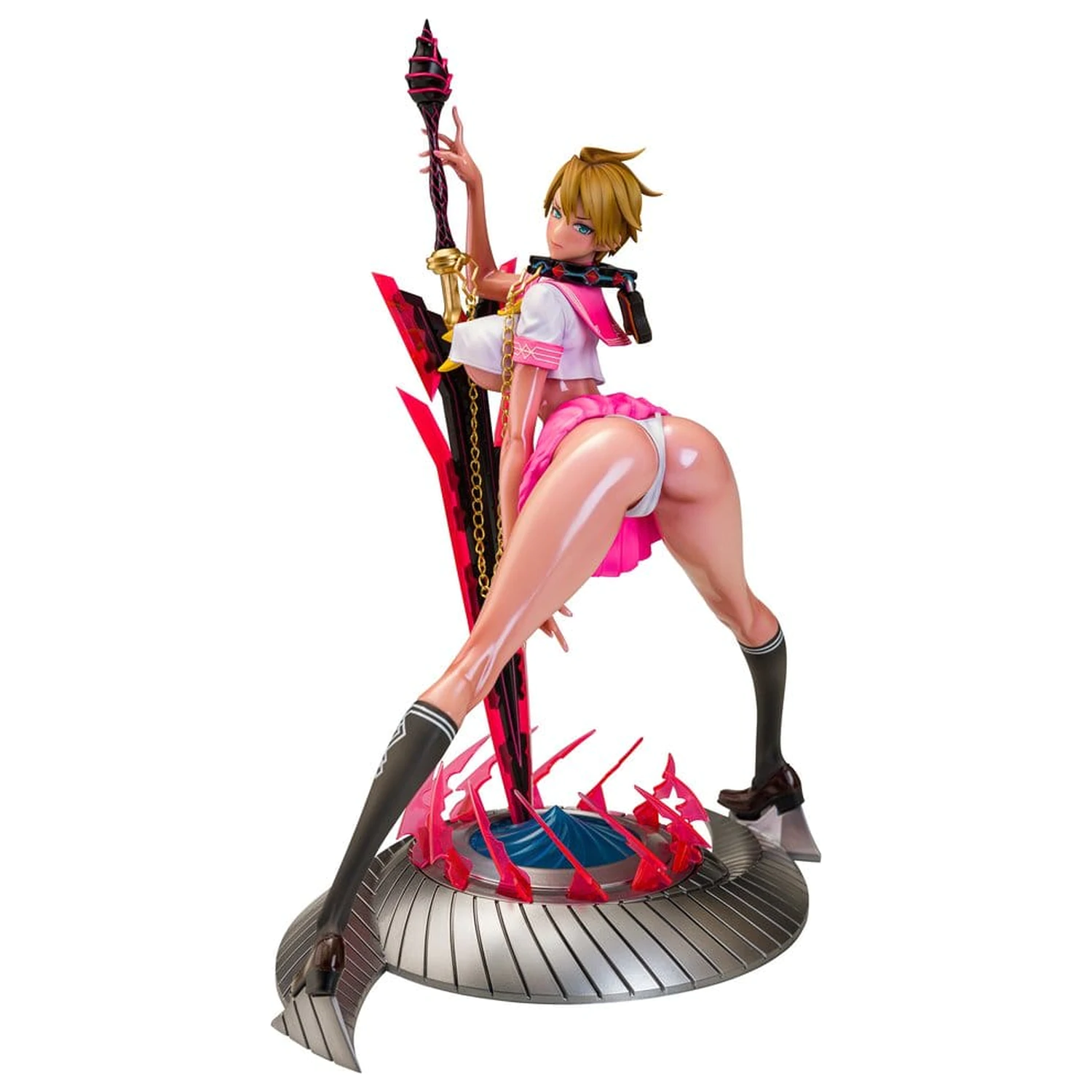 Original Character Mahou Shoujo Series Socha 1/6 Rui Asuka Pink Summer Sailor Ver. Illustration by Raita 29 cm produktová fotografia