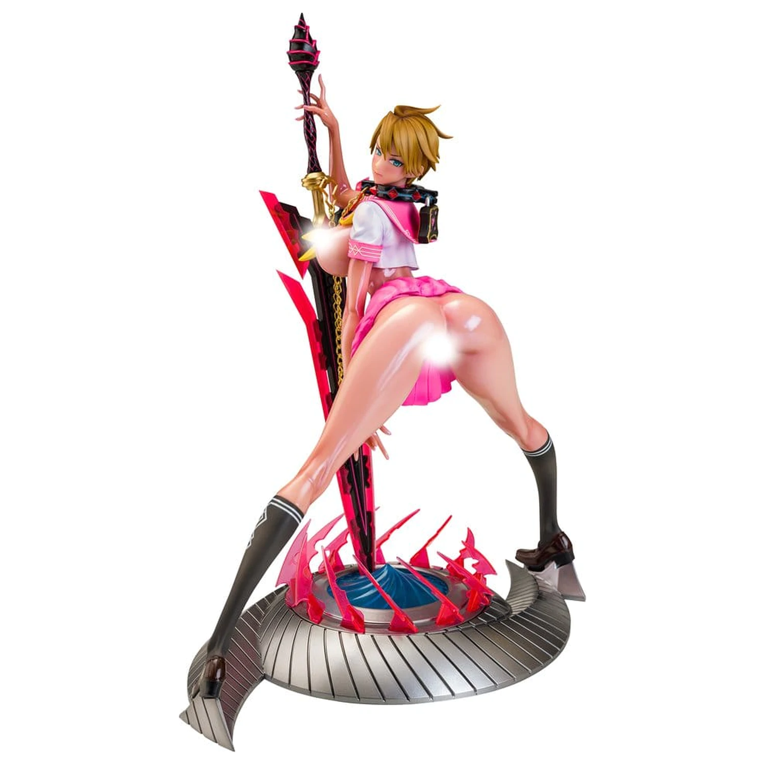 Original Character Mahou Shoujo Series Socha 1/6 Rui Asuka Pink Summer Sailor Ver. Illustration by Raita 29 cm produktová fotografia