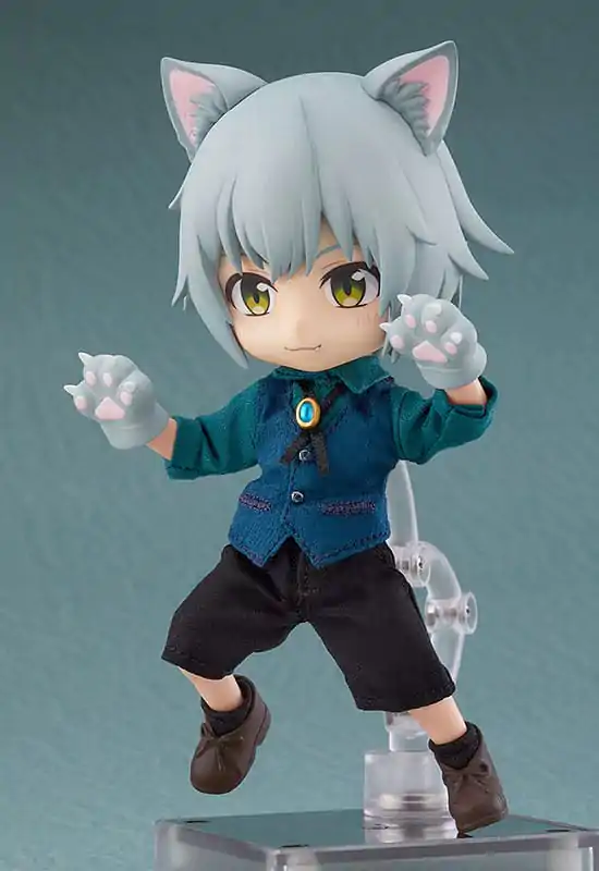 Originálny Character Nendoroid Doll Action Figure Wolf: Ash 14 cm (opätovne spustenie) termékfotó