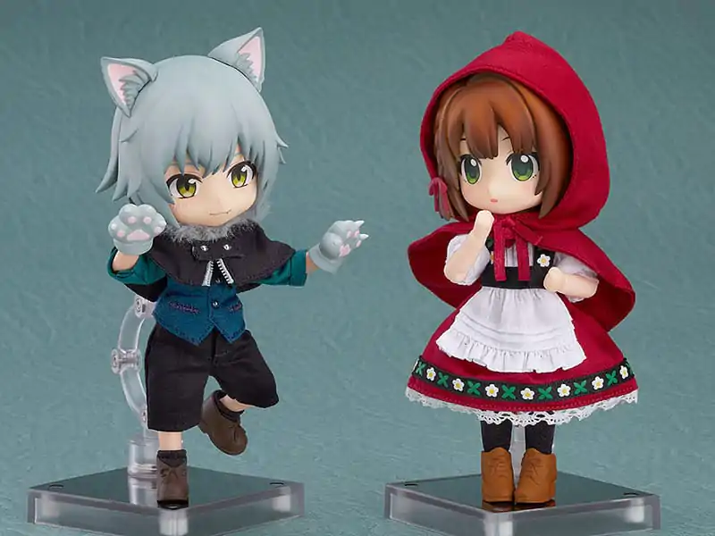 Originálny Character Nendoroid Doll Action Figure Wolf: Ash 14 cm (opätovne spustenie) termékfotó