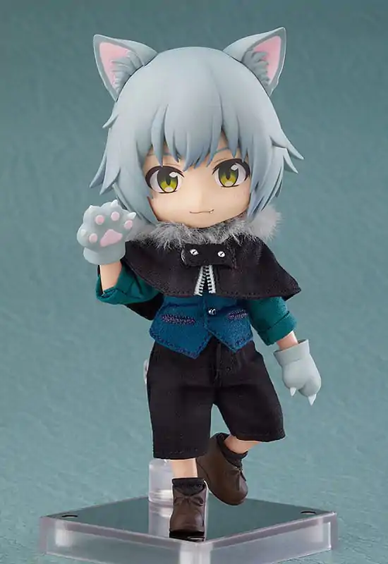 Originálny Character Nendoroid Doll Action Figure Wolf: Ash 14 cm (opätovne spustenie) termékfotó