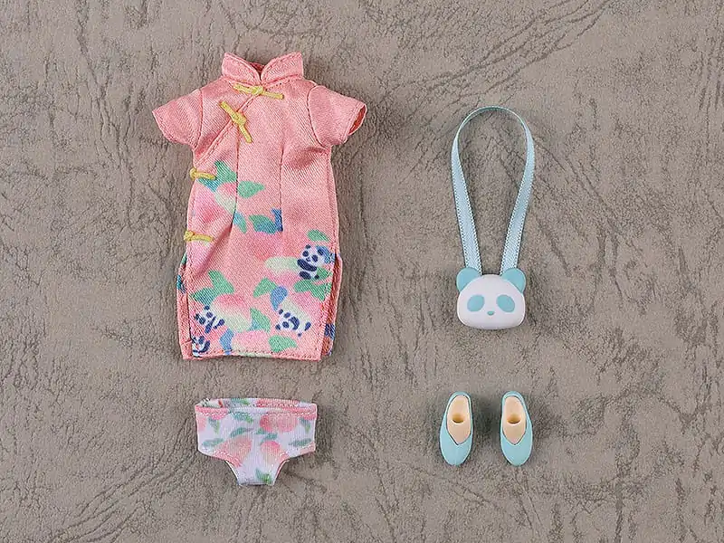 Originálne doplnky pre figúrky Nendoroid Doll, sada oblečenia: Chinese Dress (Panda) produktová fotografia