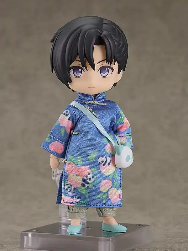 Original Character Accessories for Nendoroid Doll Figures Súprava oblečenia: Long Length Chinese Outfit (Panda) produktová fotografia