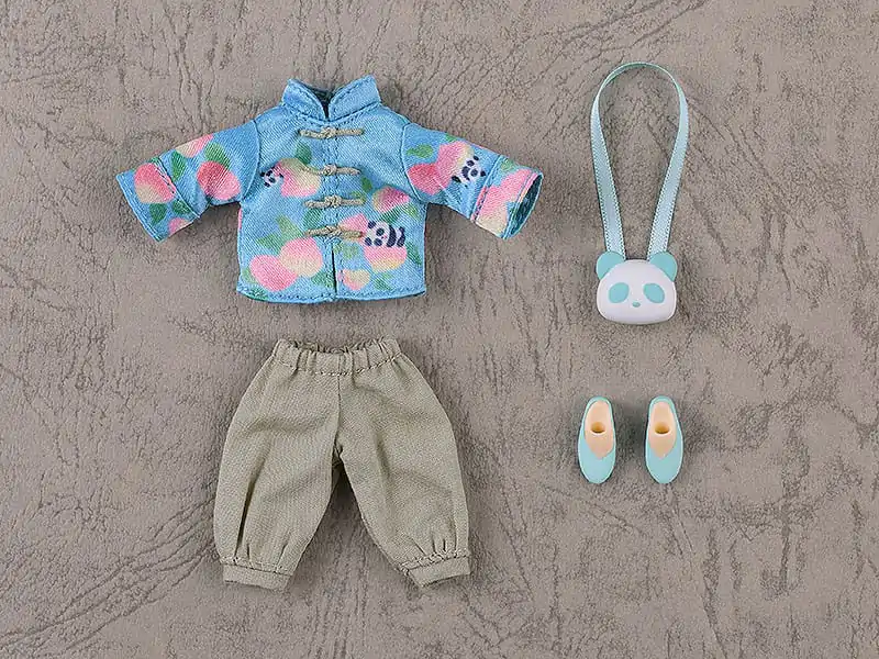 Originálne doplnky pre figúrky Nendoroid Doll, súprava oblečenia: Chinese Outfit krátkej dĺžky (Panda) produktová fotografia