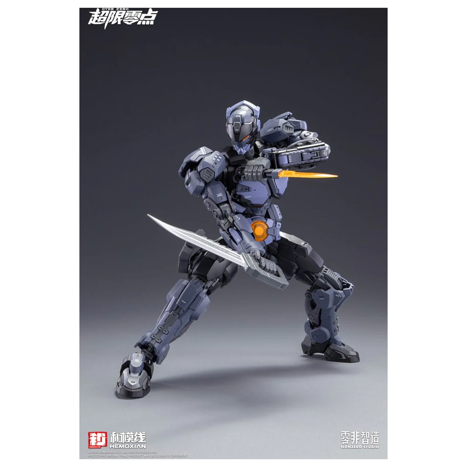 Original Character Over Zero Series Model Kit 1/10 Baki 21 cm produktová fotografia